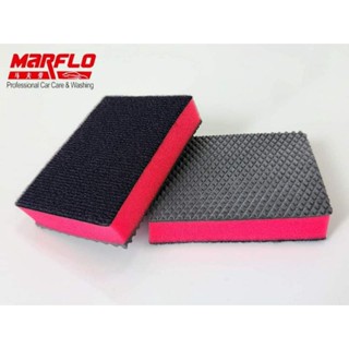 ดินน้ำมันลูบสีรถ ดึงคราบฝังแน่น MARFLO (ดำแดง เล็ก)