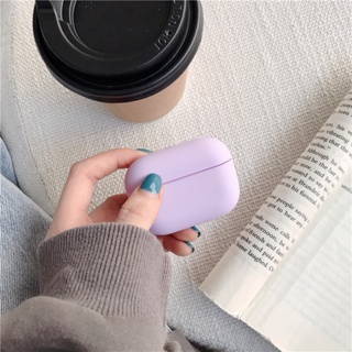 เคสหูฟังบลูทูธไร้สาย แบบแข็ง สีมาการอง แบบเรียบง่าย สําหรับ Airpods Pro 1 2 Generation 3