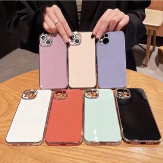 เคส TPUสีขอบทอง iP7PLUS iP8PLUS iP11 iP11PROMAX