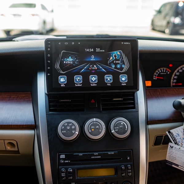 จอแอนดรอยตรงรุ่น Nissan Teana J31 2003-2007  ขนาด 9 นิ้ว Wifi Gps Andriod ชุดหน้ากาก+จอ+ปลั๊กตรงรุ่น