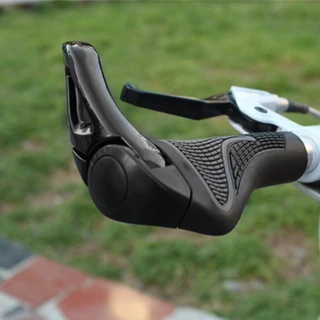 ปลอกแฮนด์จักรยาน 2PCS พร้อมบาร์เอน 1คู่ handlebar จักรยานเสือภูเขาจักรยาน