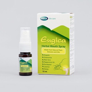 Eugica Herbal Mouth Spray ยูจิก้า เฮอร์บอล เม้าท์ สเปรย์ [ขนาด 10 มล.]