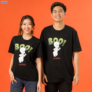 ◑№BOB Universal Studios Men Casper The Friendly Ghost Boo! T-Shirt - เสื้อผู้ชายยูนิเวอร์แซล สตูดิโอ แคสเปอร์ สินค้าลิขส