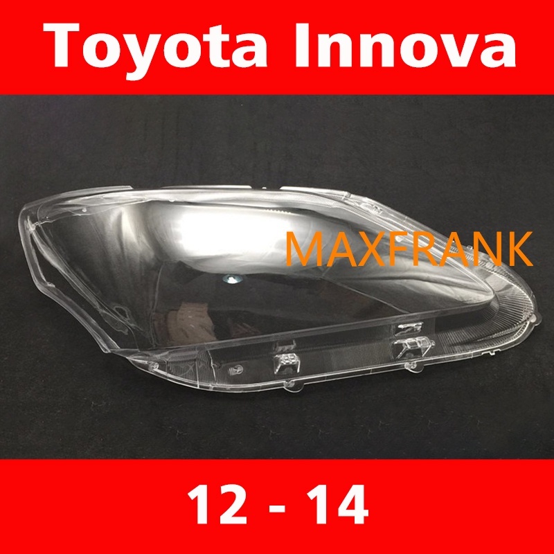 ฝาครอบไฟหน้ารถยนต์ สําหรับ Toyota Innova 12-14 ฝาครอบไฟหน้า / ฝาครอบไฟหน้าตรงรุ่น สำหรับ / ฝาครอบไฟหน้าสําหรับ / ฝาครอบเลนส์ไฟหน้า รถยนต์สําหรับ / เลนส์ไฟหน้า