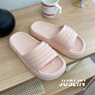 JUSLIN  รองเท้าแตะผู้หญิง รองเท้าแตะ พื้นนุ่ม นุ่ม ใส่สบาย สไตล์เกาหลี ทันสมัย Trendy ทันสมัย สบาย X0101525 37Z230910