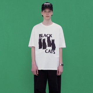 [Viva Studio] Black Cat Tee Short Sleeve Tshirt