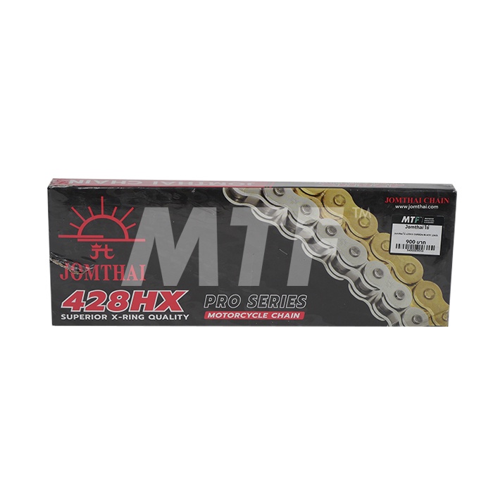 Jomthai โซ่ 428HX CARBON BLACK 136DL
