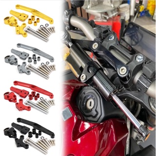 ไม้บรรทัดอลูมิเนียมไทเทเนียม ป้องกันการสั่นสะเทือน สําหรับ Honda CB650R CB 650 R 2018-2021