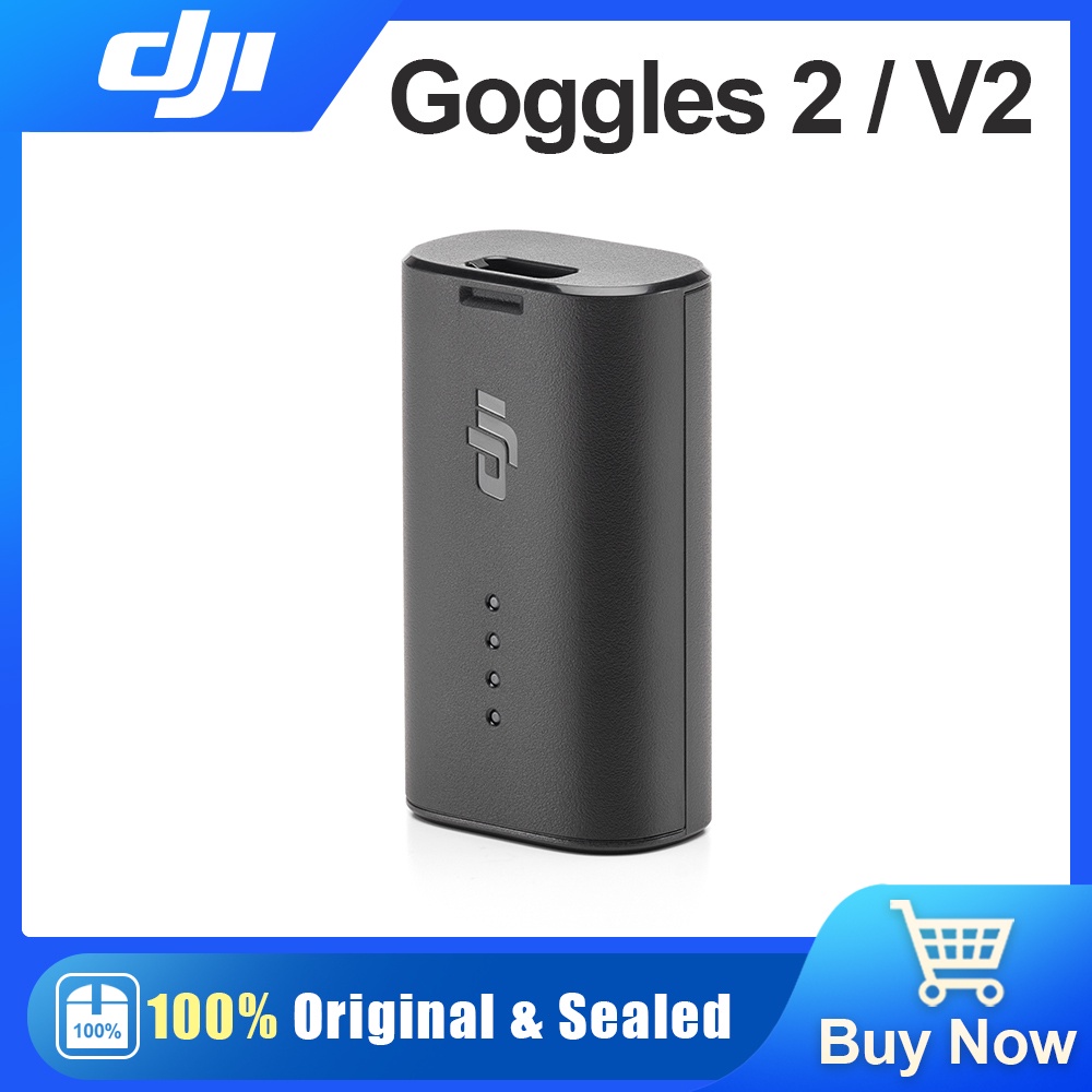 DJI Goggles 2 Battery For DJI FPV Goggles 2 V2อุปกรณ์เสริมของแท้1800MAh ความจุสูงสุด2H อายุการใช้งาน