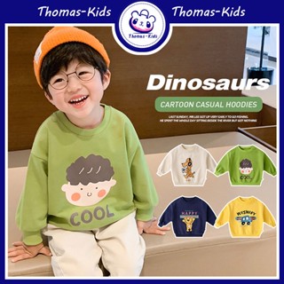 [THOMAS Kids] เสื้อเชิ้ตแขนยาว ลายการ์ตูน สร้างสรรค์ สําหรับเด็กผู้ชาย และเด็กผู้หญิง 1-9 ปี ขายส่ง