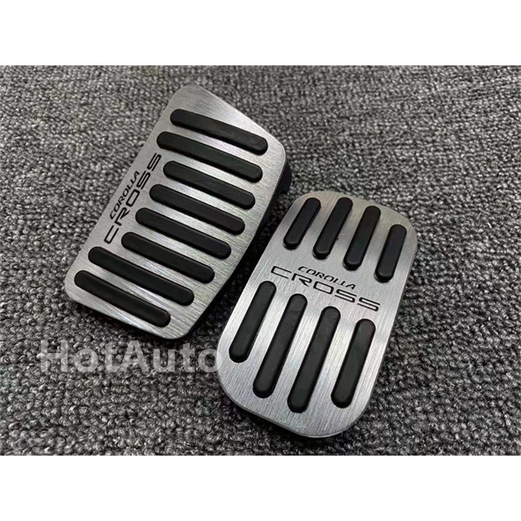 ฝาครอบคันเหยียบกันลื่น Toyota Corolla Cross แป้นคันเร่ง เบรค - รูปที่ 5