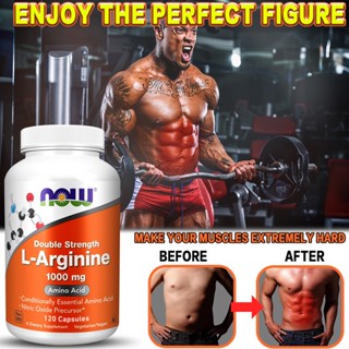 NOW L-Arginine 60/120 แคปซูล 1000 มก