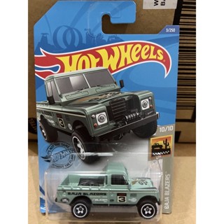 Hotwheels Land Rover Series 3 pickup(แพ็คปีเก่ามุมไม่คม)