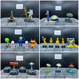 alien figure model gachapon ufo เอเลี่ยน มนุษย์ต่างดาว ยานพาหนะ ฟิกเกอร์ โมเดล กาชาปอง