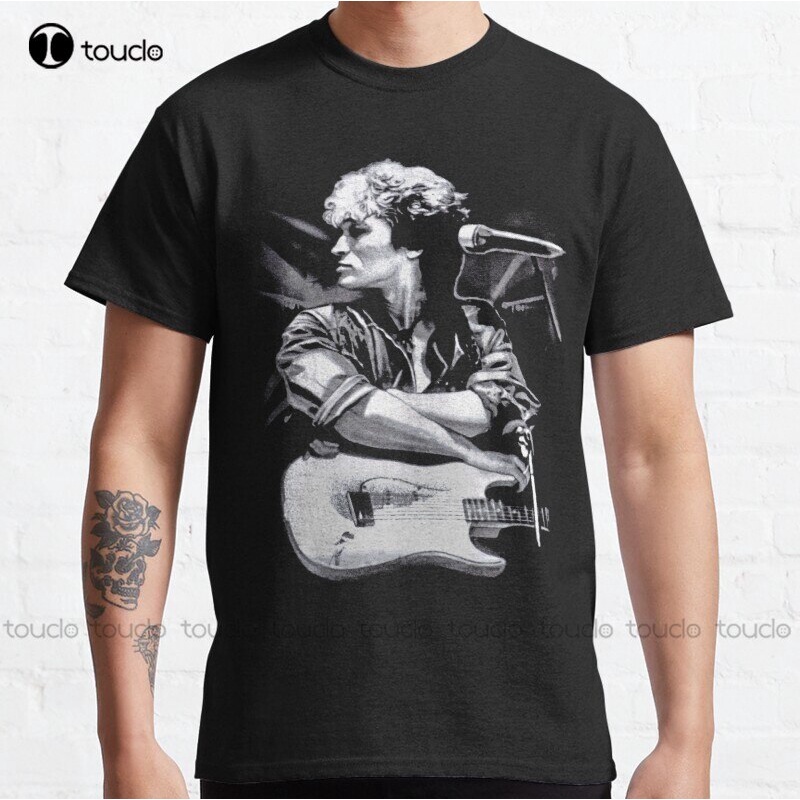 ใหม่ เสื้อยืด พิมพ์ลาย Viktor Tsoi Guitar สไตล์คลาสสิก