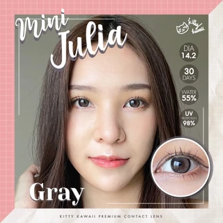 คอนแทคเลนส์ รุ่น Mini Julia Gray (ขนาดมินิ) - คิตตี้ คาวาอิ Kitty Kawaii (Vial)