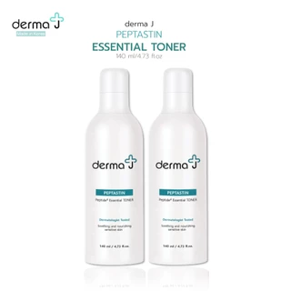 Derma J [แพ็คคู่สุดคุ้ม] เดอร์มาเจ โทนเนอร์น้ำตบหน้าใส 140 มล. X 2 ชิ้น