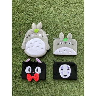 YS ·͜·♡🪴Totoro กระเป๋าใส่บัตร กระเป๋าเหรียญ โทโทโร่ โตโตโร่ ซองใส่บัตร เพื่อนรักโทโทโร่