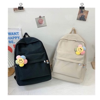 สั่งแยกกับเสื้อผ้า‼️ Tammy backpack มี4สี กระเป๋าเป้ กระเป๋าไปโรงเรียน กระเป๋าใส่เสือผ้า กรัเป๋าสไตล์มินิมอล