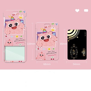 ปกบัตรชื่อพร้อมพวงกุญแจ ผมตลกมอนสเตอร์รถบัสกรณีบัตรอาหารนักเรียนวิทยาเขตฝาครอบป้องกันผู้ถือบัตรการเข้าถึงบัตรโรงเรียนน่ารักคู่พวงกุญ - รูปที่ 7