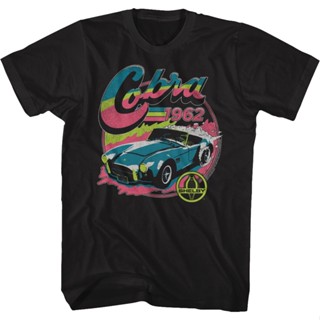 Cobra 1962 Shelby T-Shirt เสื้อยืดสีพื้น เสื้อสีขาว