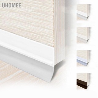 Uhomee แถบซีลขอบประตู ด้านล่าง กันฝุ่น กันเสียง ป้องกันสภาพอากาศ