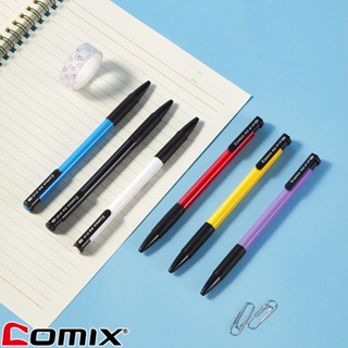 Comix BP102R ปากกาแบบกด 0.7 หมึกน้ำเงิน (แพ็ค 1 ด้าม) ปากกาลูกลื่น อุปกรณ์การเรียน school ปากกา อุปกรณ์เครื่องเขียน