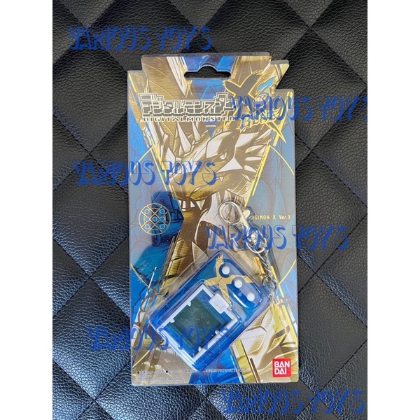 x3 BANDAI Digital Monster X Ver. 3 Digimon Digivice Game Blue Color JAPAN