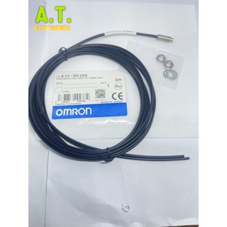 ถูกสุด! FIBER SENSOR OMRON E32-DC200 รับส่ง เช็คเซอร์