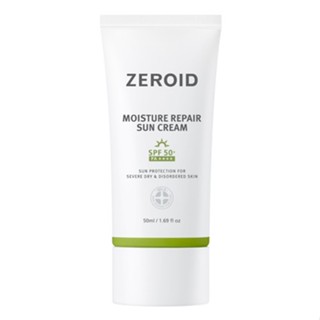 ✨ของขวัญฟรี★ตัวอย่างฟรี✨Zeroid Moisture Repair Sun cream 50ml