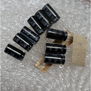 C 1000UF 35V ELNA สีดำCapacitor ขนาด13x25mm. (50ตัว)  ของแท้ล้าน% 1000uf 35V  C1000uF 35V