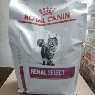 [Royal Canin] อาหารแมวสูตรโรคไต ทานยาก มีไส้ Renal select for Cat 4kgDry EXP 11.2023