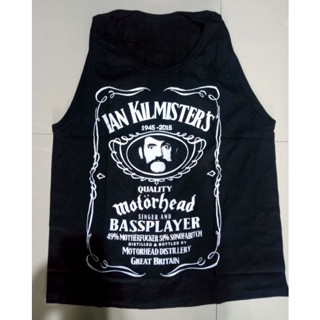 เสื้อยืดแขนกุด พิมพ์ลาย Lemmy Kilmisters Motorhead Band