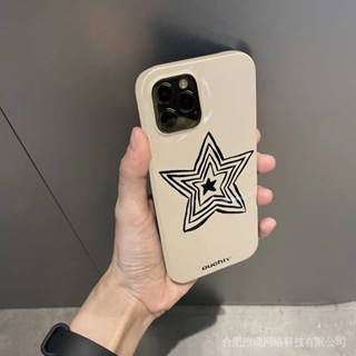 เคสโทรศัพท์มือถือนิ่ม แบบใส ลายดาวมินิมอล แฟชั่น สําหรับ Iphone xr XSMAX 14ProMax 78plus 13 11 12 xr