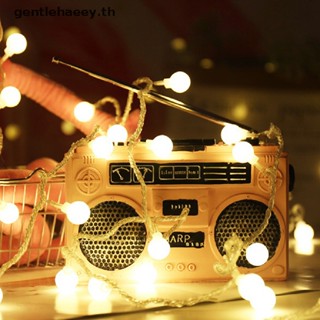 Gg Holiday Light Chain Ball LED String USB โคมไฟหลอดไฟสตริงงานแต่งงานคริสต์มาส TH