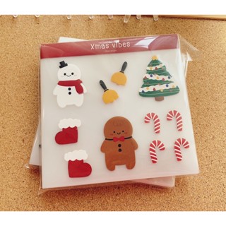 🎄 XMAS VIBES STICKER 🎄 CHRISTMAS คริสต์มาส สติ๊กเกอร์ สติกเกอร์ 🎄