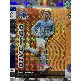 2021-22 Panini Mosaic PARALLELS Manchester City แยกใบขาย