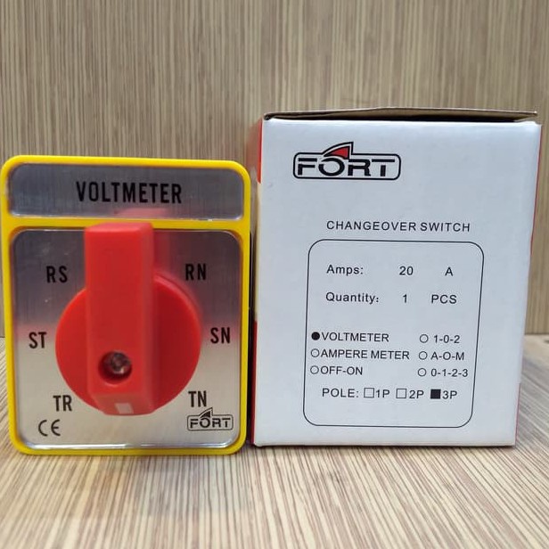 Fort VOLT SELECTOR / ROTARY 3P 20A SFT20-7 สวิตช์ SELECTOR