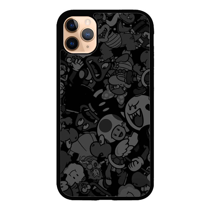 เคส IPhone 11 X XR XS Max 7 8 Plus Doodle Grey Games L0011