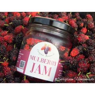 MULBERRY JAM แยมมัลเบอร์รี่ยูนนาน แยมหม่อน เนื้อเน้นๆ ไม่ใส่สารเสริม | Evergreen Homemade