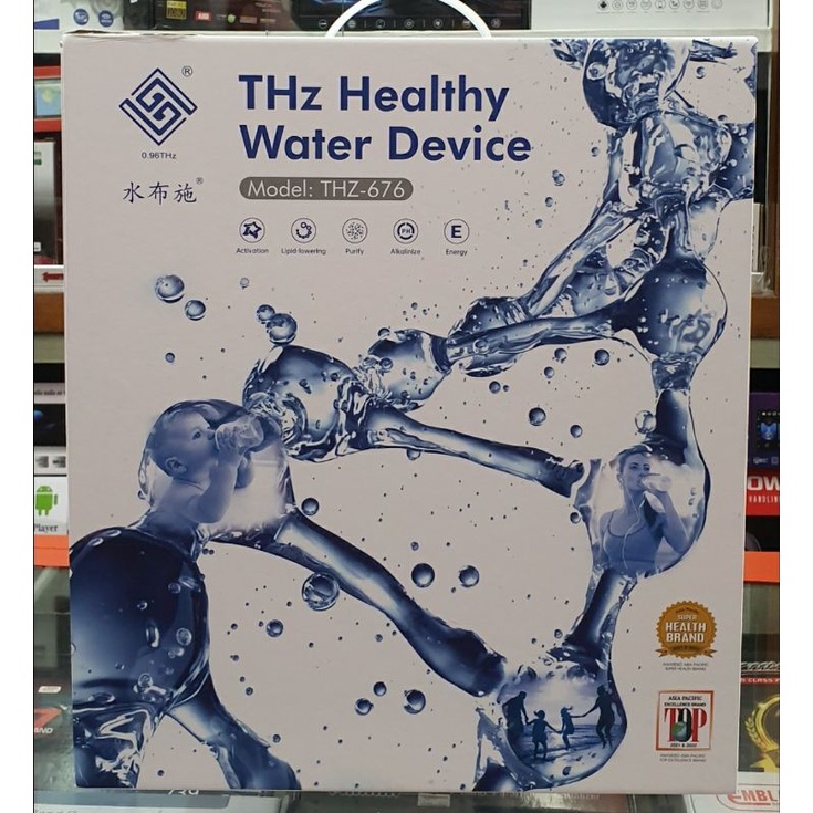 อุปกรณ์ทำน้ำสุขภาพ TERAHERTZ water device ไม่ต้องกรอง ชาร์จด้วย USB/ไฟบ้าน พกพาได้ทุกที่ สะดวกต่อการใช้งาน(สินค้านำเข้า)