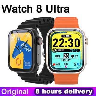 2022 สมาร์ทวอท์ช HD8 Ultra 49มม.NFC ประตู IP68บลูทูธกันน้ำสายที่ชาร์จแบบไร้สาย GPS Fitness Tracket Smartwatch