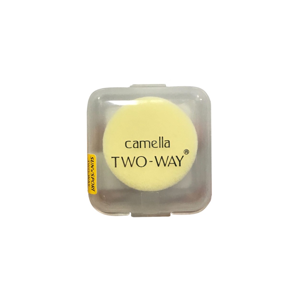 สินค้าตัวอย่าง Camella Sun N Sport Two Way Powder Cake Spf20 #S9941B : คาเมลล่า แป้งพัฟ ซันสปอร์ต 3g