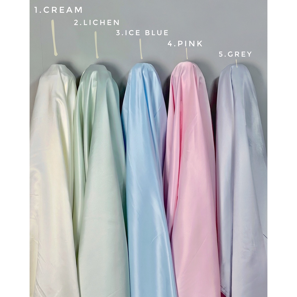 ผ้าไหมดัดเชส!! ตัดเดรส ชุดธีมและตัดชุดเจ้าสาว หน้ากว้าง 60นิ้ว