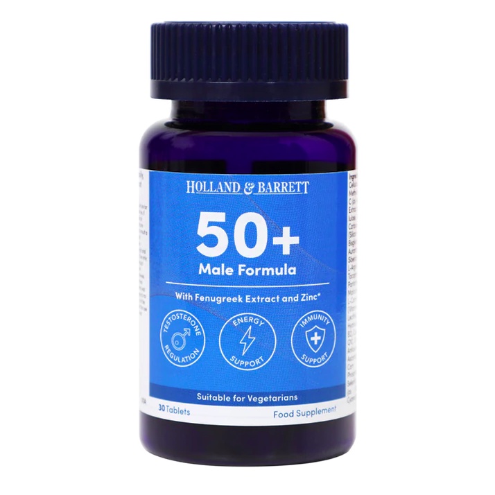 Holland & Barrett Male Multi 50+ 30 Tablets ฮอลแลนด์แอนด์บาร์เร็ต