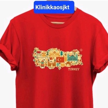 เสื้อยืด TURKEY SOUVENIR - TURKEY SOUVENIR TSHIRT TYPE 2