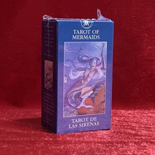 Tarot_raredecks- Tarot of Mermaids Mini Deck- Lo Scarabeo, 2005,Rare, New-Tarot card/deck/ไพ่ทาโรต์/ไพ่หายาก/แท้/ไพ่แรร์