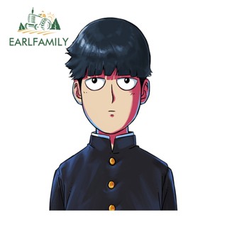 Earlfamily สติกเกอร์ ลายกราฟฟิตี้ Mob Psycho 100 ตัว กันน้ํา กันรอยขีดข่วน สําหรับติดตกแต่งหน้าต่างรถยนต์ 13 ซม. x 9.4 ซม.