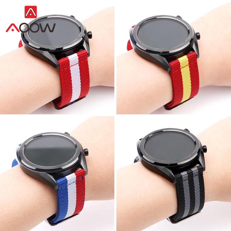Nato สายนาฬิกาข้อมือ ผ้าแคนวาส ไนล่อน ลายธงชาติ 20 มม. 22 มม. ปลดเร็ว แบบเปลี่ยน สําหรับผู้ชาย ผู้หญิง dw