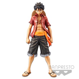 [ของแท้100%]BANDAI 『ONE PIECE STAMPEDE』MOVIE DXF～THE GRANDLINE MEN～ vol.1 Luffy ( Lot : Jp แมวทอง)